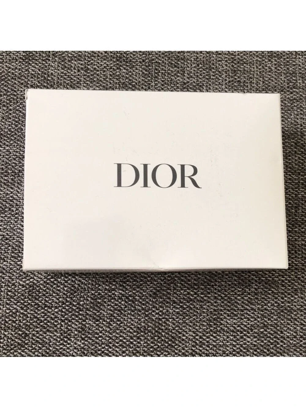 Dior Sauvage Men’s Face Hand Towel Navy Blue Logo Cotton Authentic